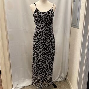 Leopard Print Maxi Dress